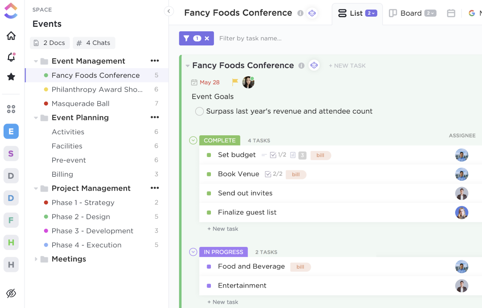 ClickUp Vs Airtable Project Management