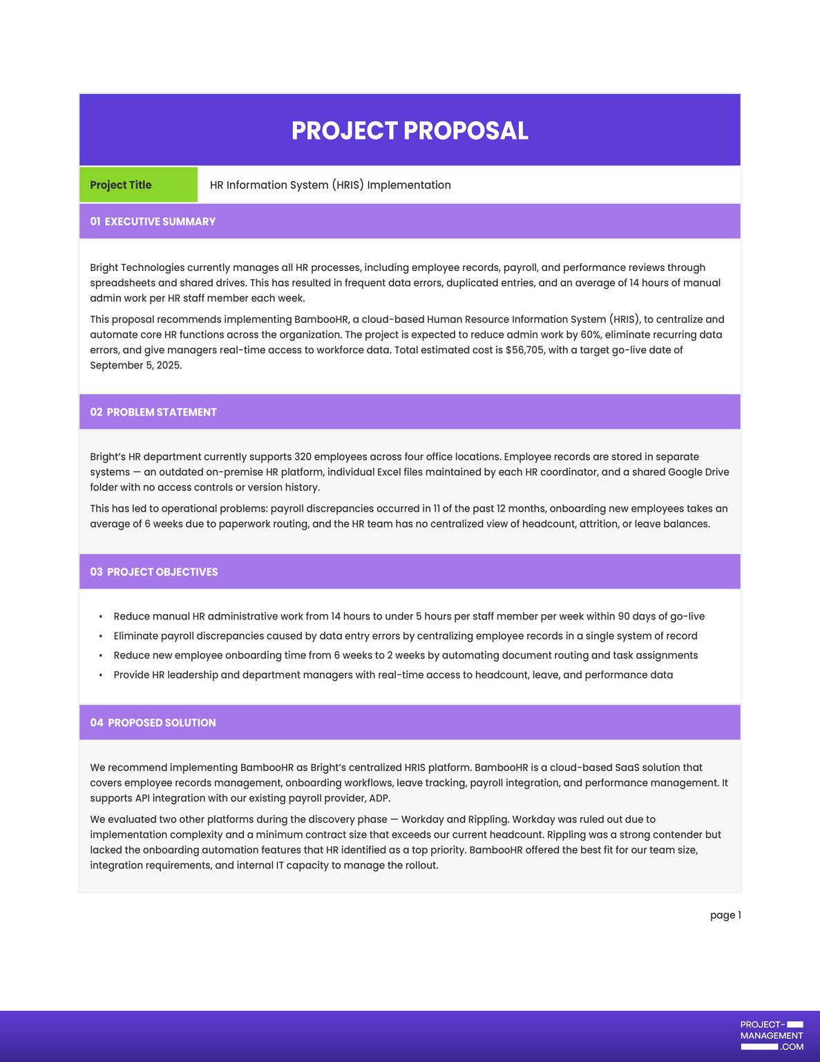 How to Write a Project Proposal | Project Proposal Format