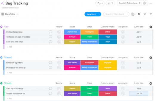 Top Issue Tracking Software & Tools | Project-Management