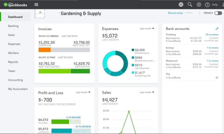 Quickbooks Vs Excel Top Business Accounting Software