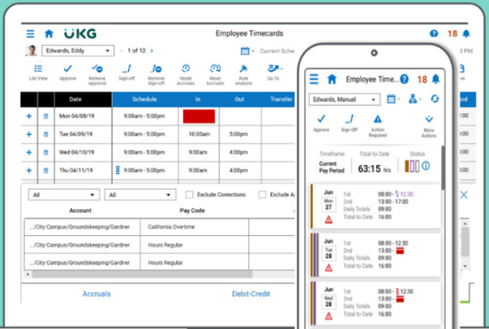 Workforce Management, Software de WFM empresarial