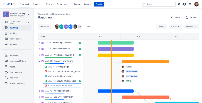 Jira Software screenshot