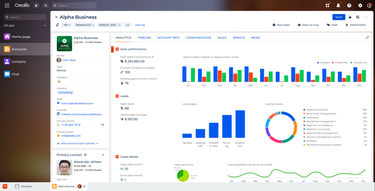 Creatio Software Creatio Review | Features, Pricing & User Reviews