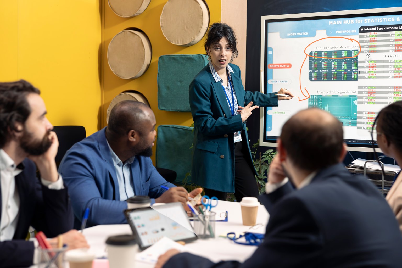 stakeholders business meeting team concept