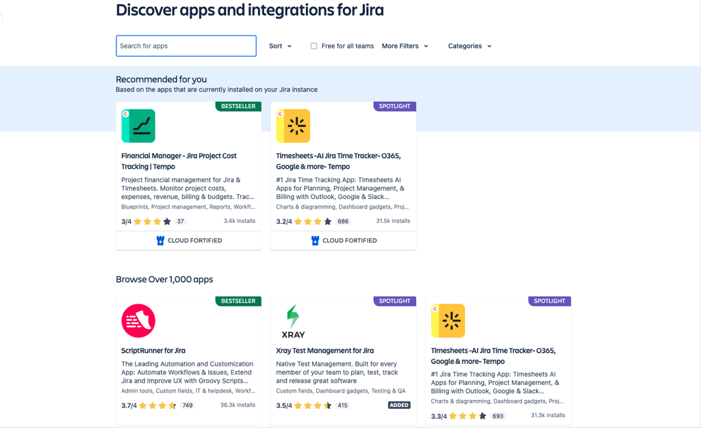 Jira Integration Options.