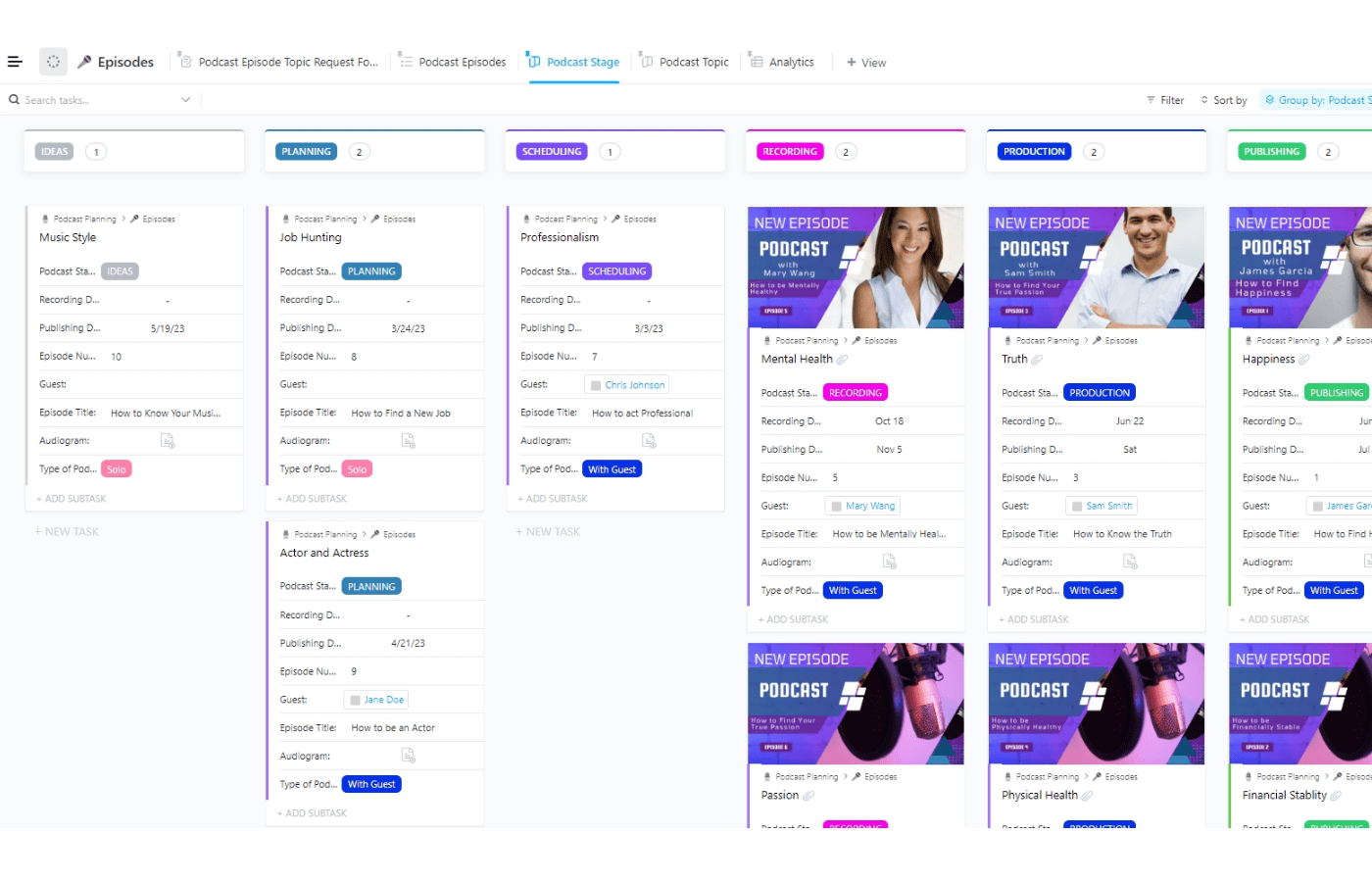 10 Podcast Planning Templates to Help You Produce Your Next Episode